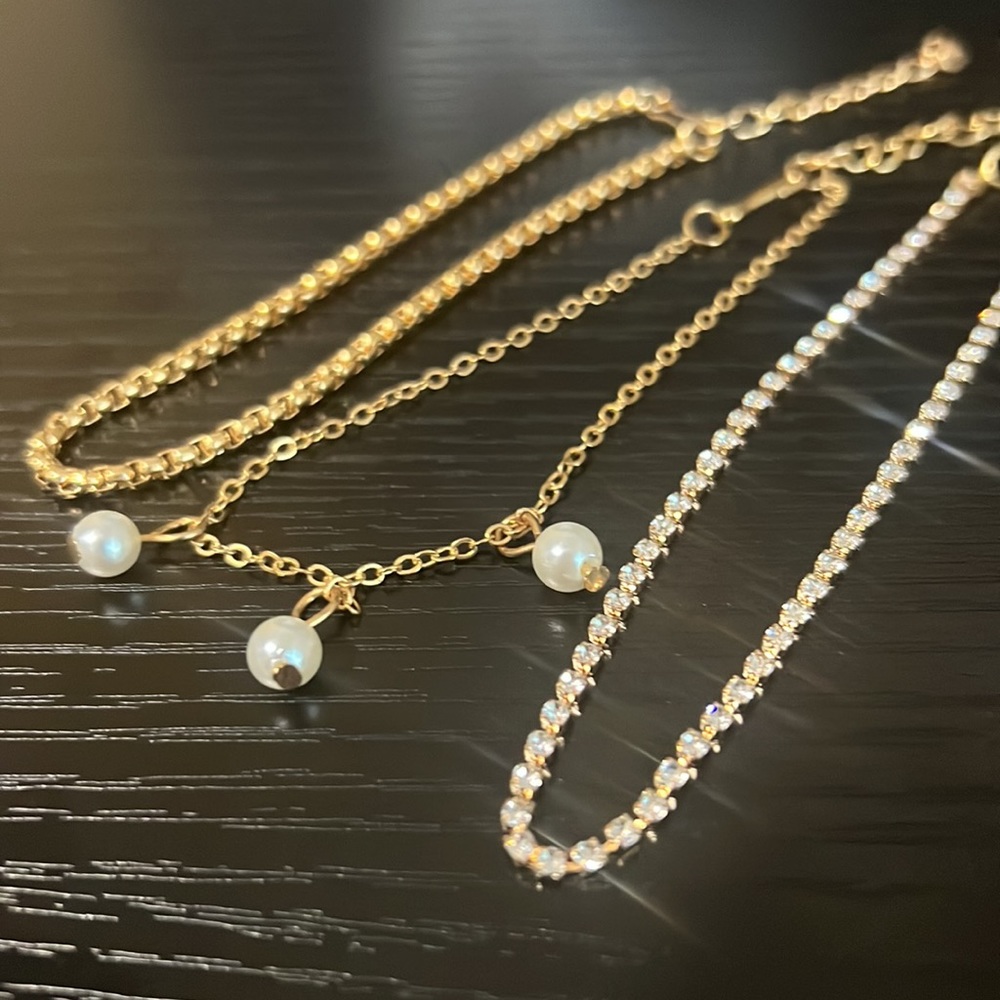 Gold Bracelet Set